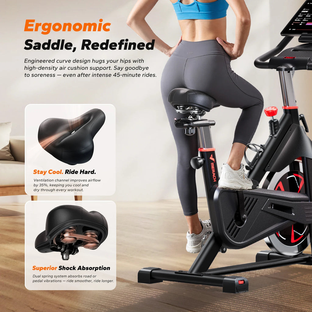 MERACH Exercise Bike S38 Indoor Cycling
