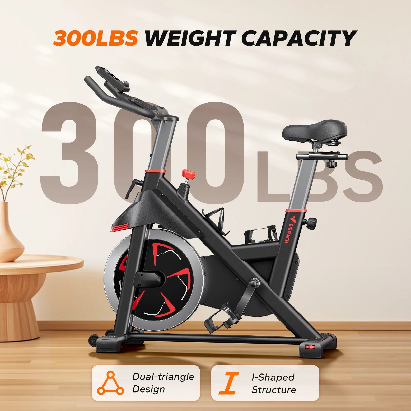MERACH Exercise Bike S38 Indoor Cycling