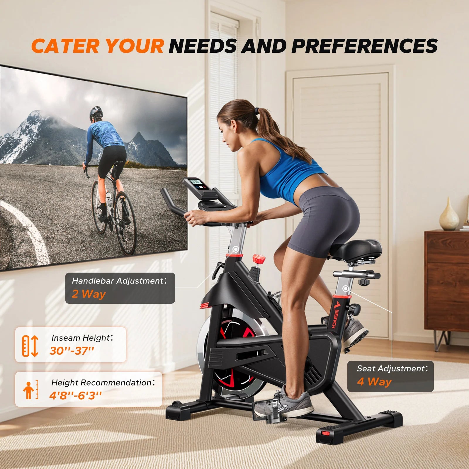 MERACH Exercise Bike S38 Indoor Cycling