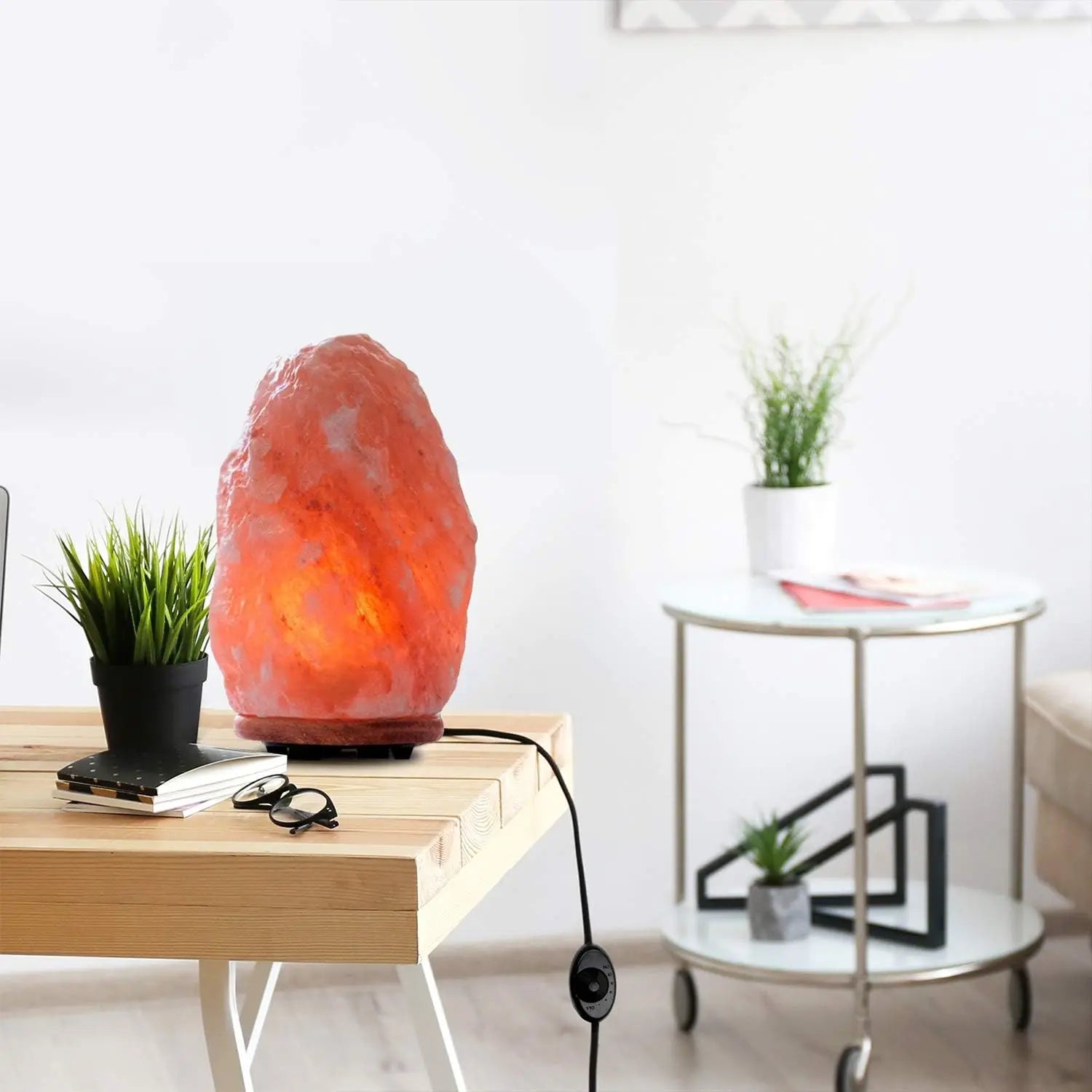 Hand Carved Natural Himalayan Salt Lamp