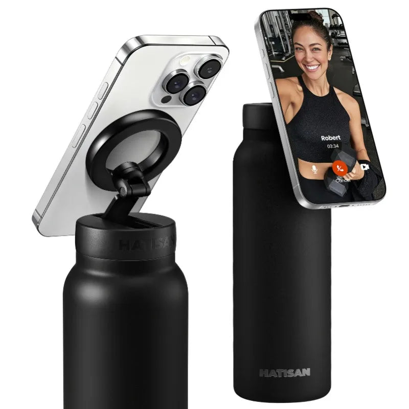 24oz Insulated Stainless Steel Water Bottle Outdoor Sports Mug Magnetic