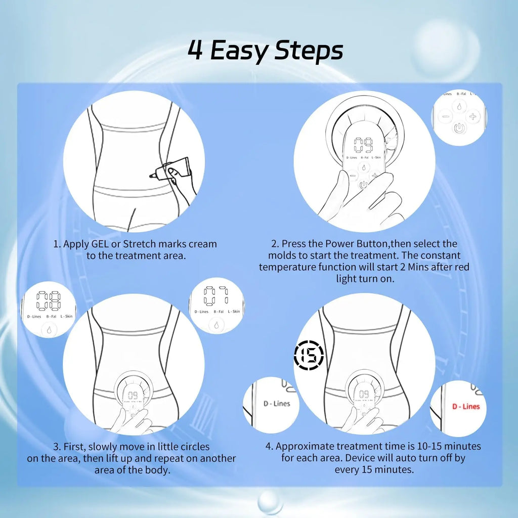 Electric Vacuum Cupping Massage Body Cups Anti-Cellulite Therapy