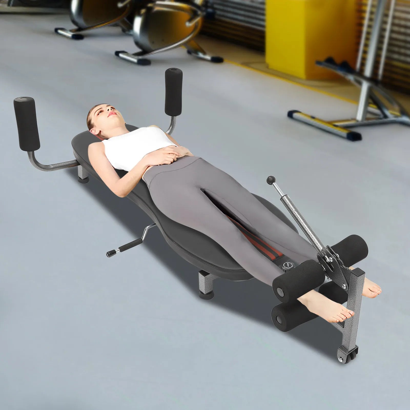 Back Stretch Decompression Bench Inversion Traction Table