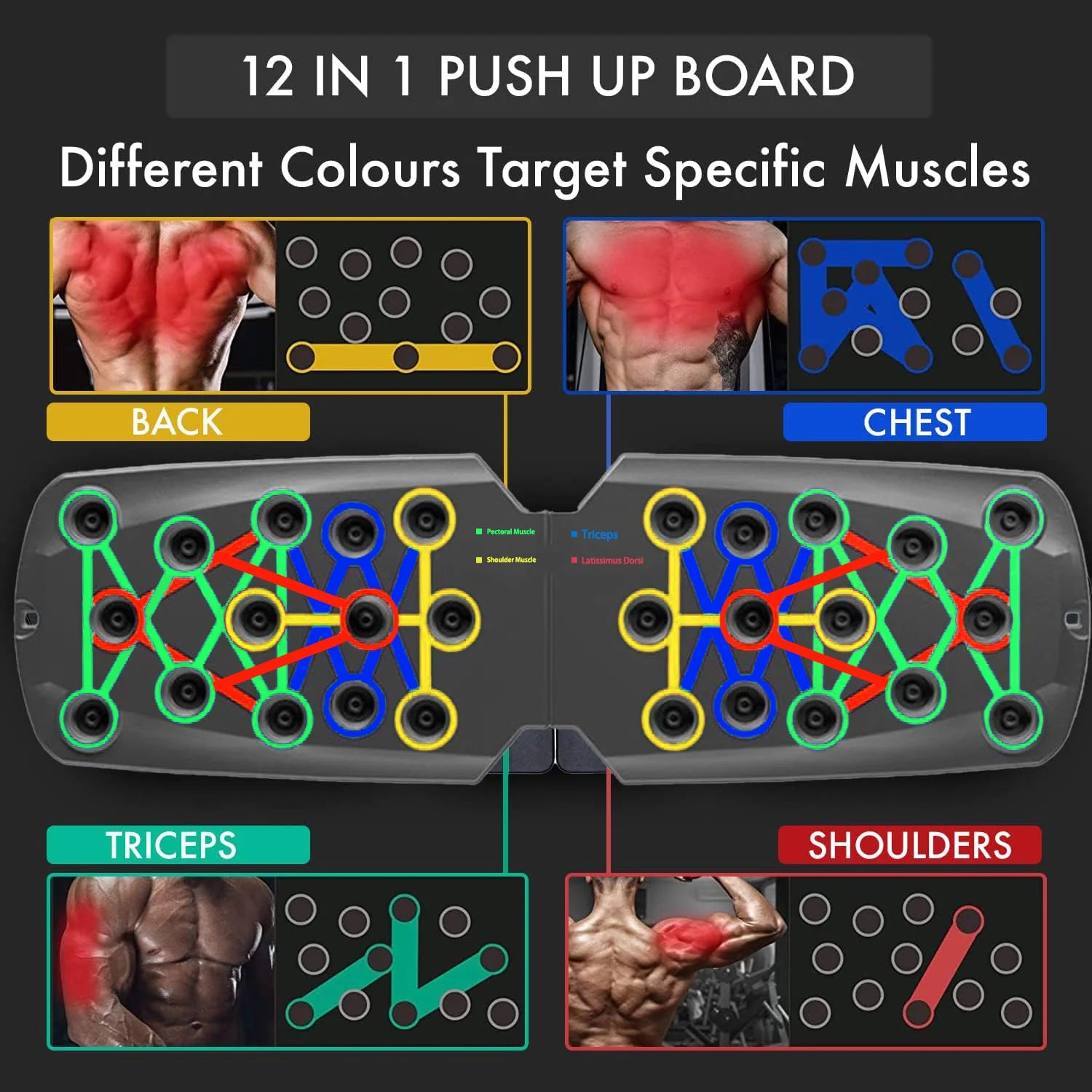 Push-up Board Set Portable Multifunctional