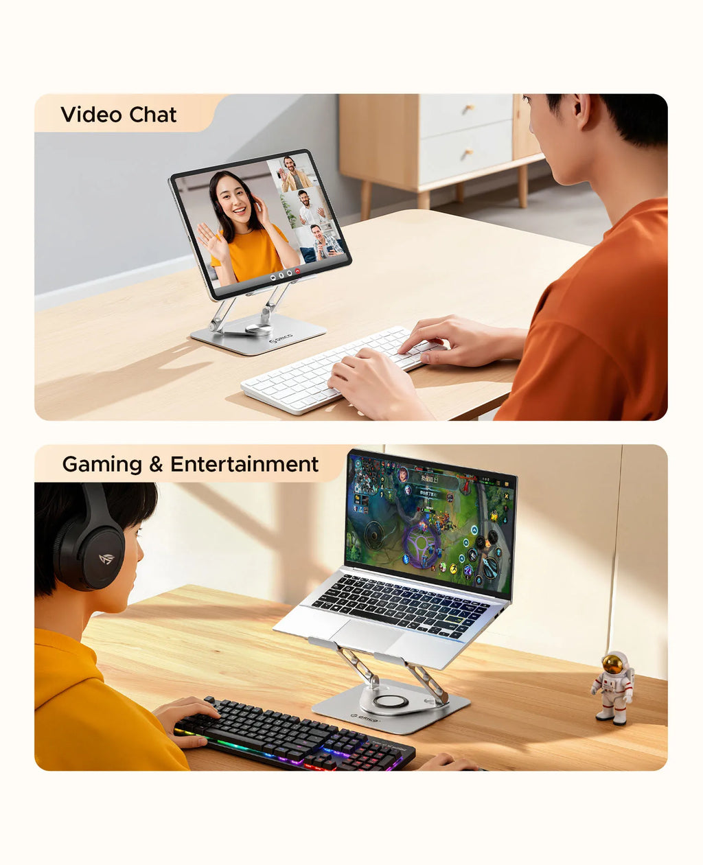 ORICO Foldable Laptop Stand Aluminum Alloy