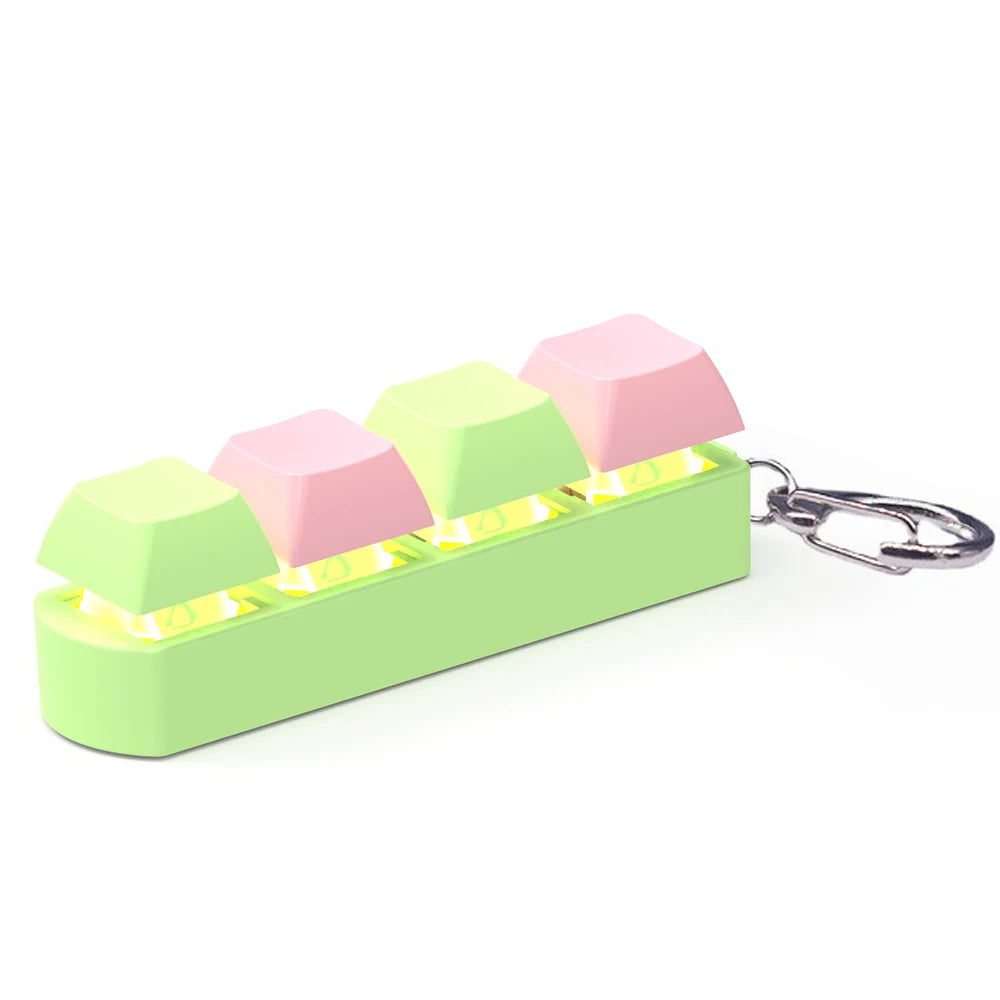 4 Keys Keyboard Keycaps Fidget Toy