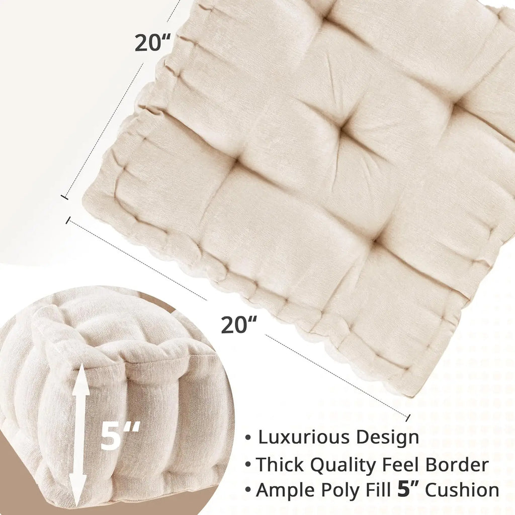 Intelligent Design Floor Pillow, Large Cushions