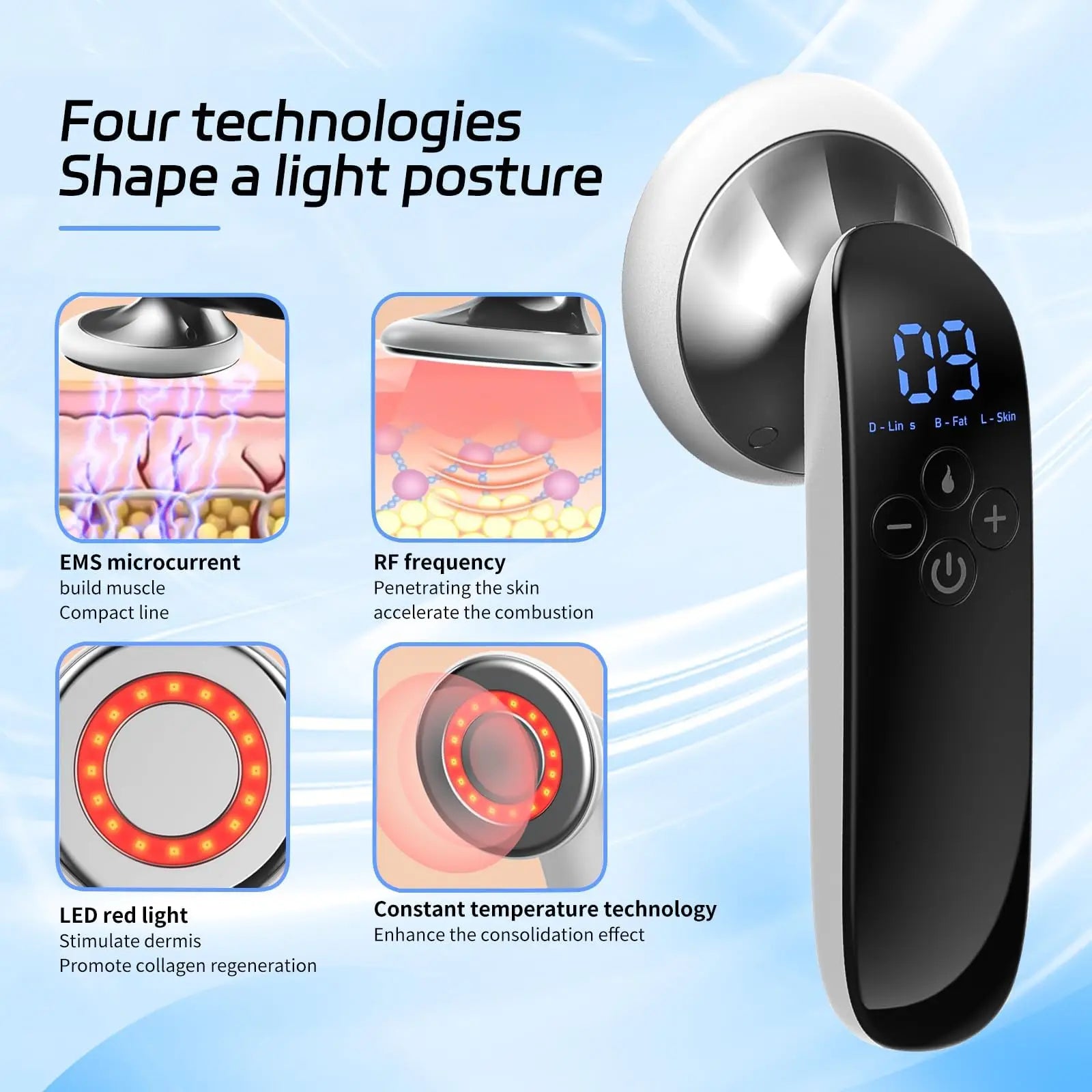 Electric Vacuum Cupping Massage Body Cups Anti-Cellulite Therapy