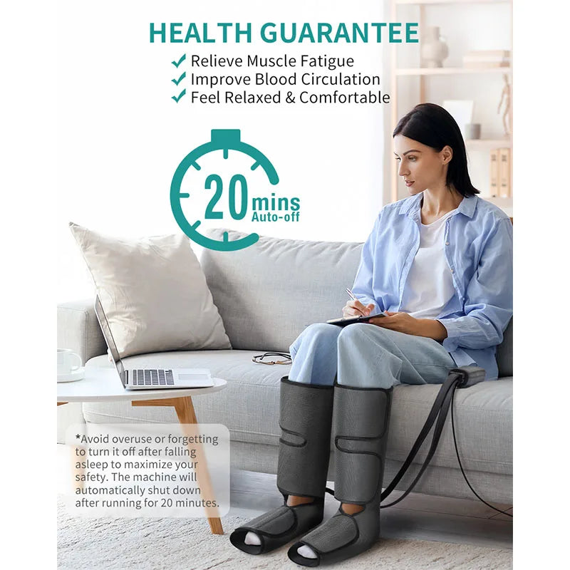 Nekteck Leg Massager Air Compression Calf Wraps