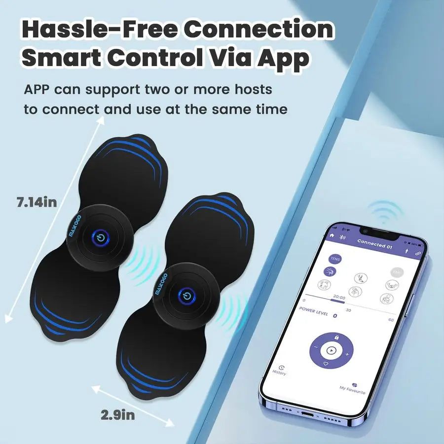 Tens Unit Muscle Stimulator Two Sets of Tens Unit Massager