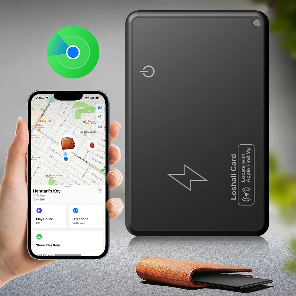 Wallet Tracking Card Ultra-thin GPS Location