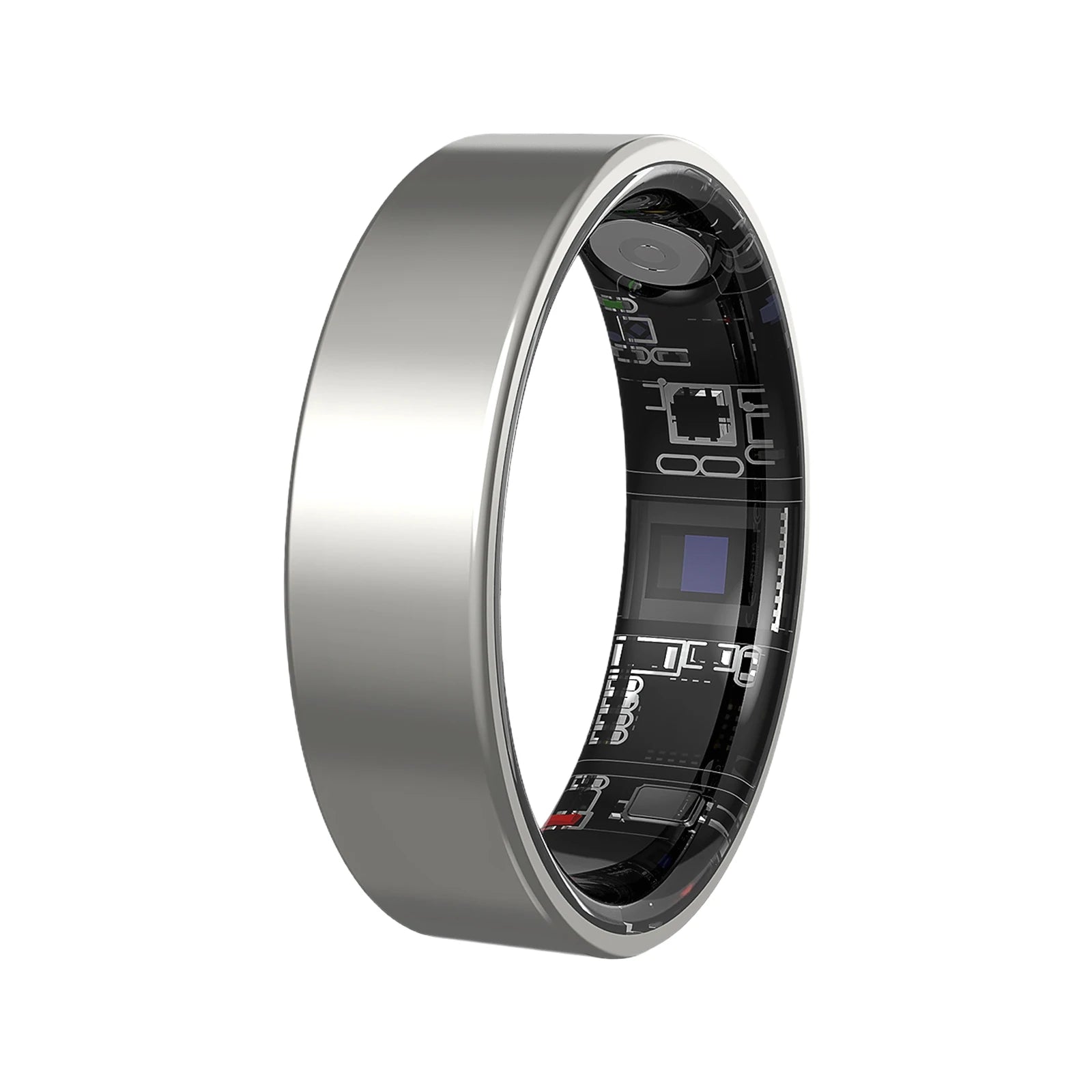 Smart Ring with Charging Case for Men Women