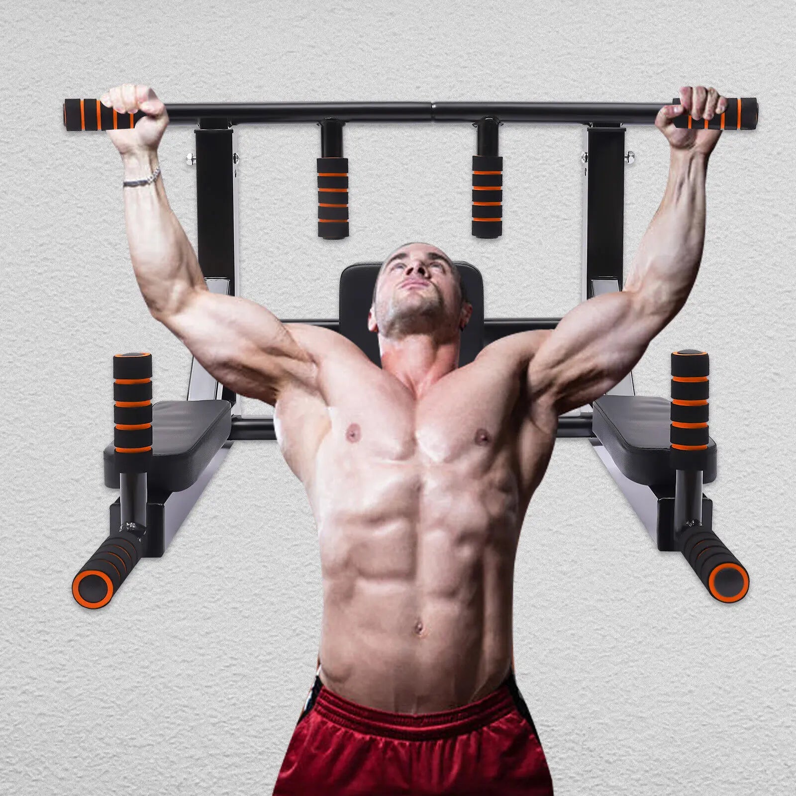 Pull Up Bar, 200kg Capacity Multi-functional