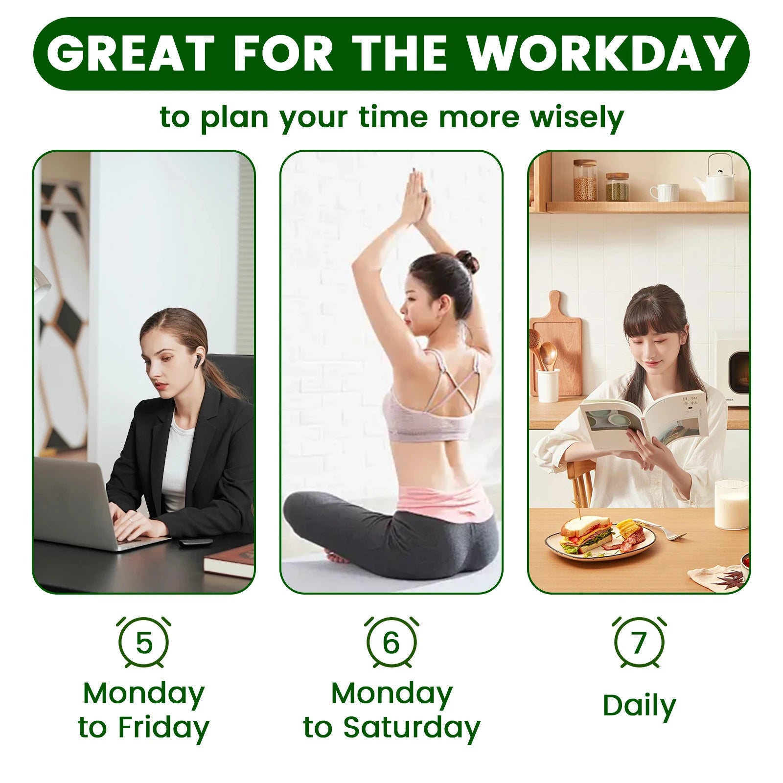 Projection digital alarm clock 180 ° arm projection LED alarm clock