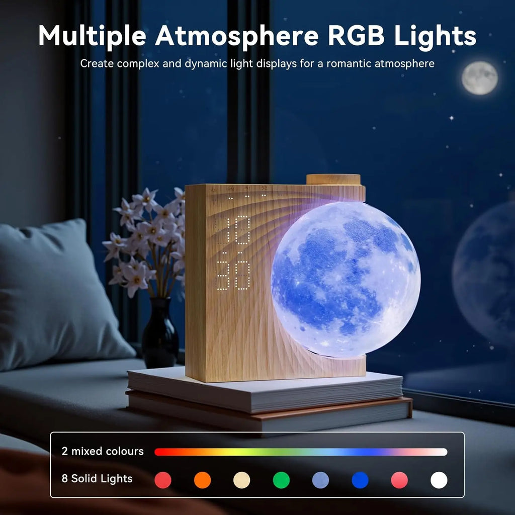 Smart Sunrise Alarm Clock with Moon Light