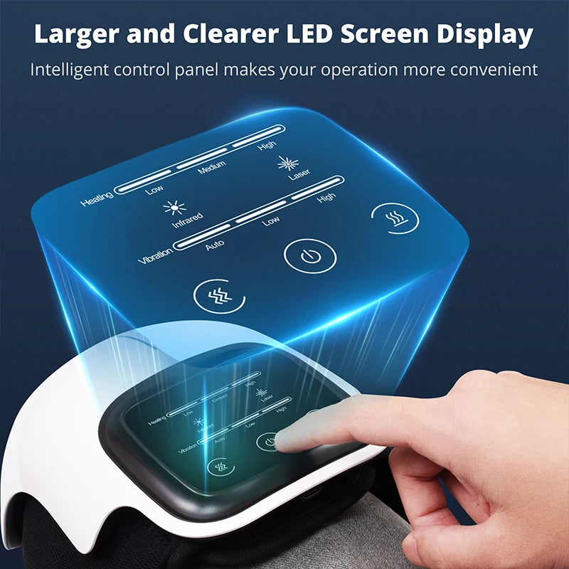 Medcursor Electric Heating Massage Knee Pad Wireless