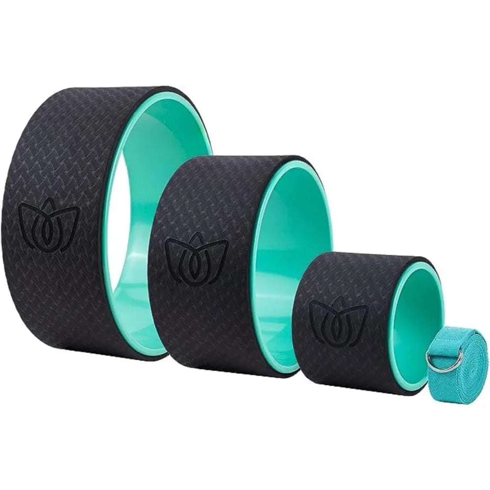 Florensi Yoga Wheel (3-Pack) - Back Stretcher and Back Roller