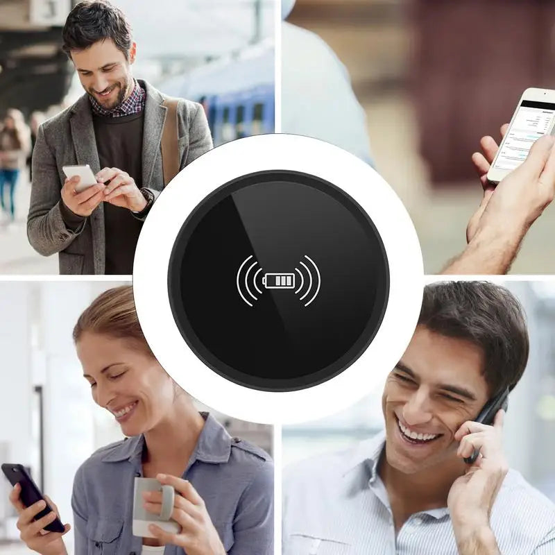 Invisible Wireless Charger Desk Hole Recessed Charger