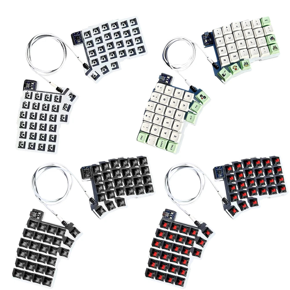 Split Keyboard Wired Ergonomics Keyboard