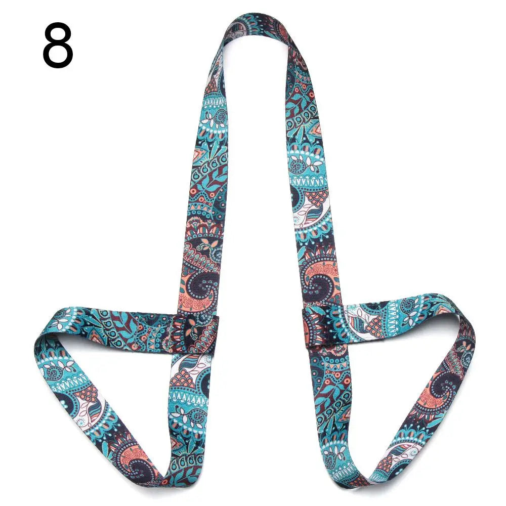 Elastic Exercise Stretch Adjustable Sports Accessories Carry Straps