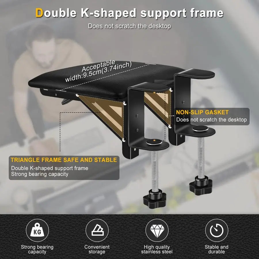 Rest for Desk Adjustable Arm Rest Support