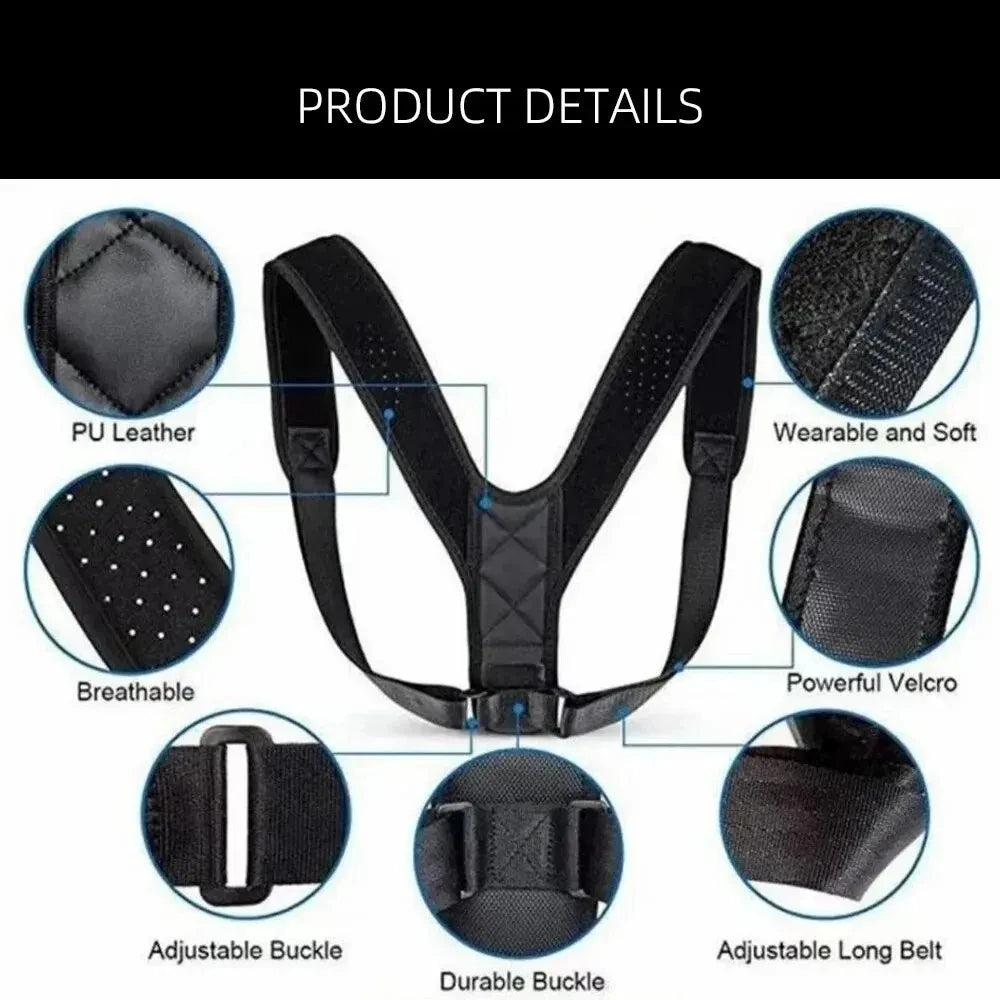 Back Posture Correction Belt Hunchback Prevention Correction