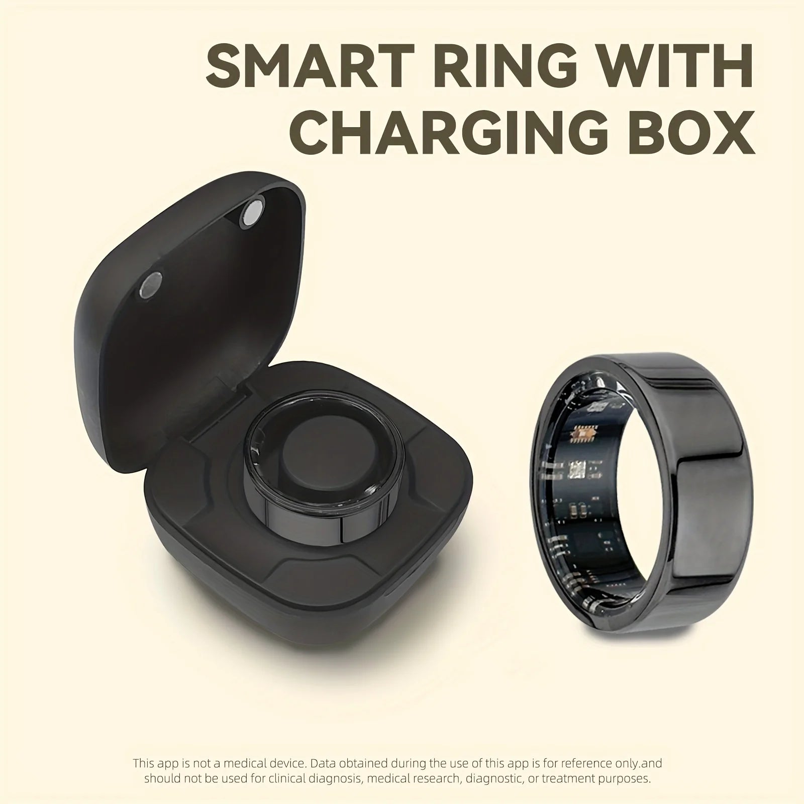 Smart Rings Steps Heart Rate Blood Oxygen Saturation
