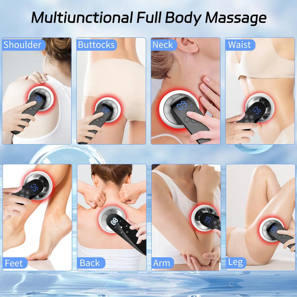 Electric Vacuum Cupping Massage Body Cups Anti-Cellulite Therapy
