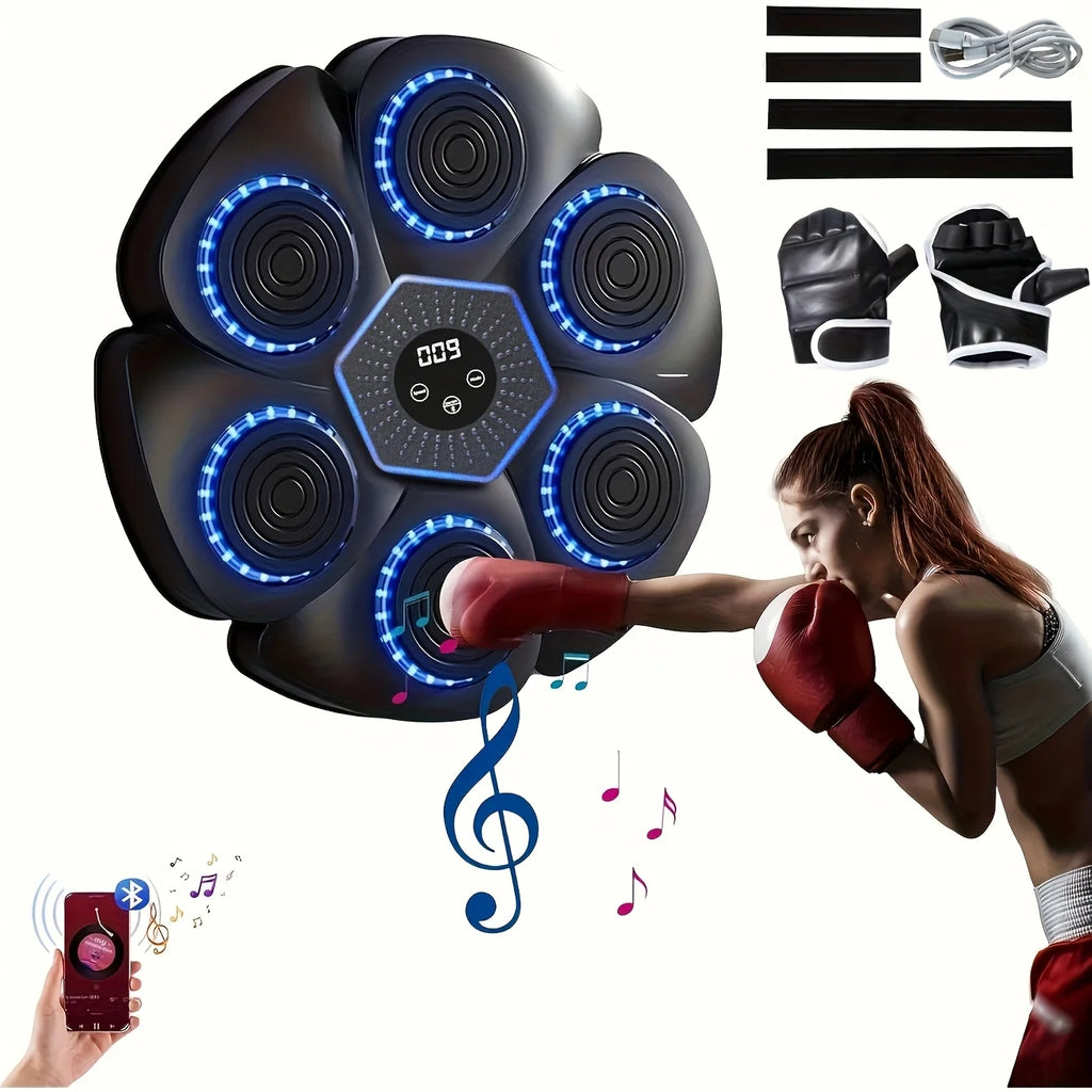 Boxing Machine Wall Mounted Boxing Trainer with Gloves