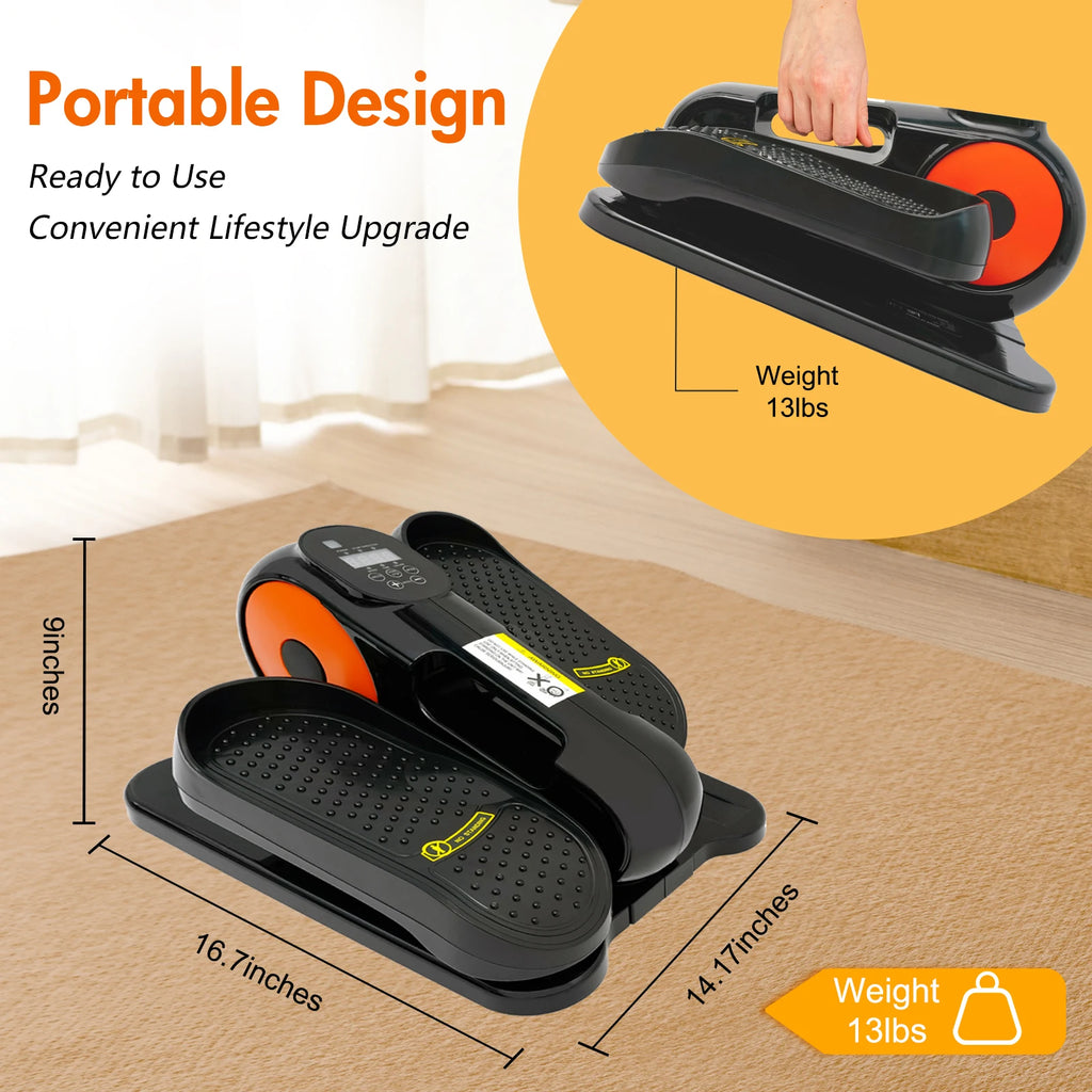 Under-Desk Elliptical Machine Leg Exerciser
