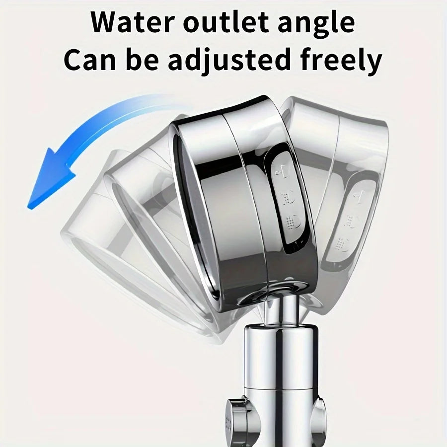 1PC 3-level Adjustable Shower Head With Filter