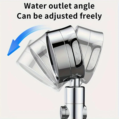 1PC 3-level Adjustable Shower Head With Filter