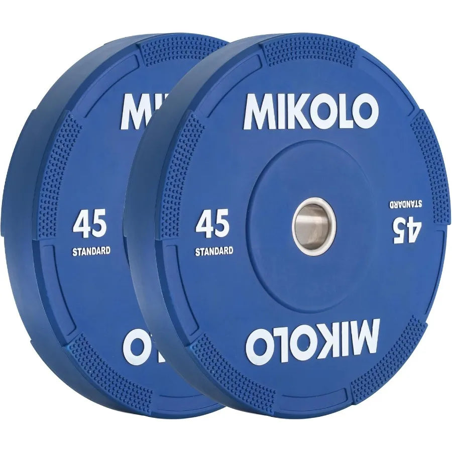 Color Coded Rubber Weight Lifting Bumper Plates