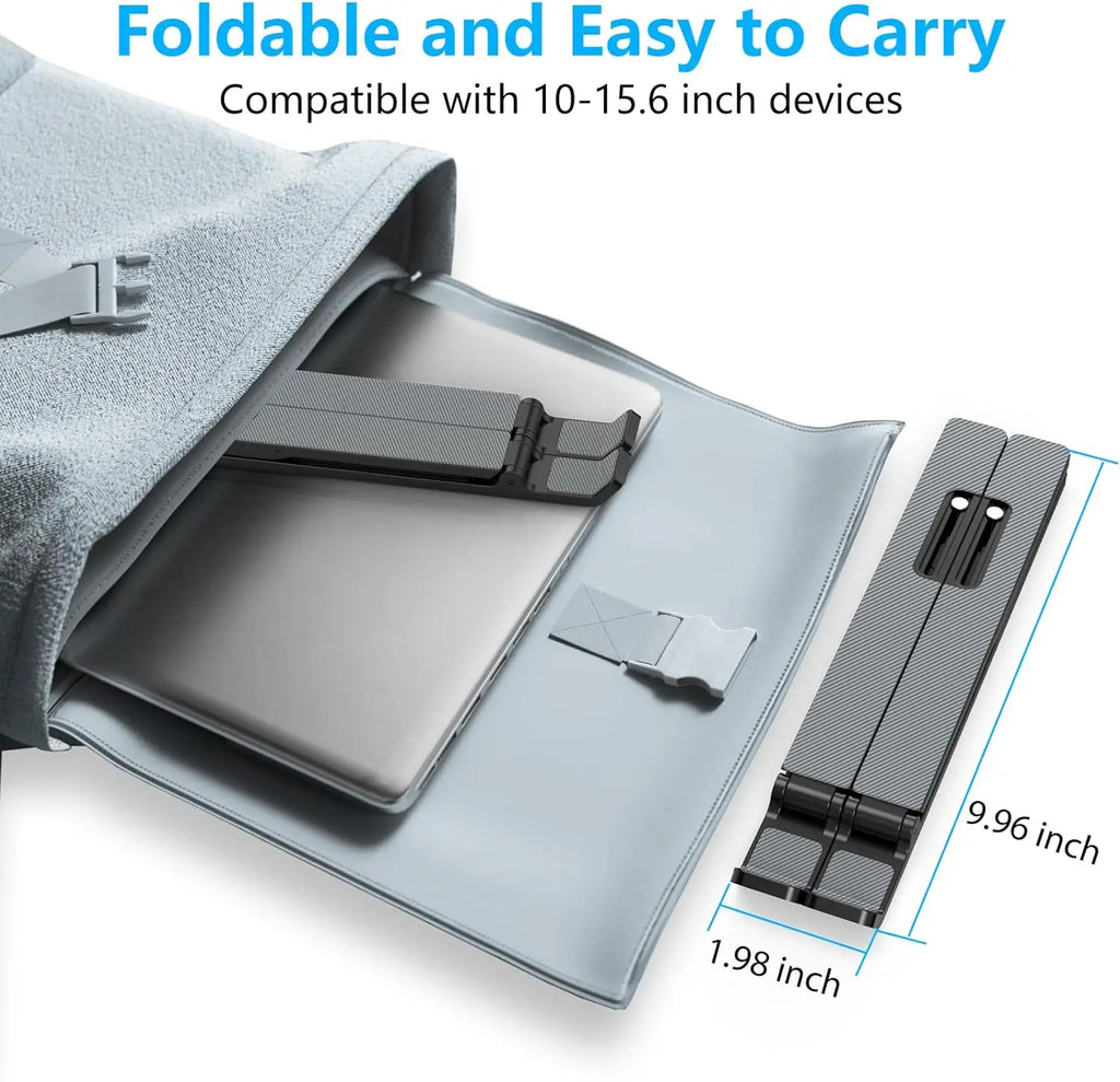 Adjustable Foldable Laptop Stand with Cooling Ventilation