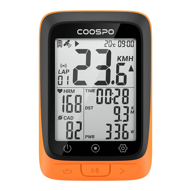 COOSPO BC107 Bike Computer GPS Wireless Bicycle Cycling