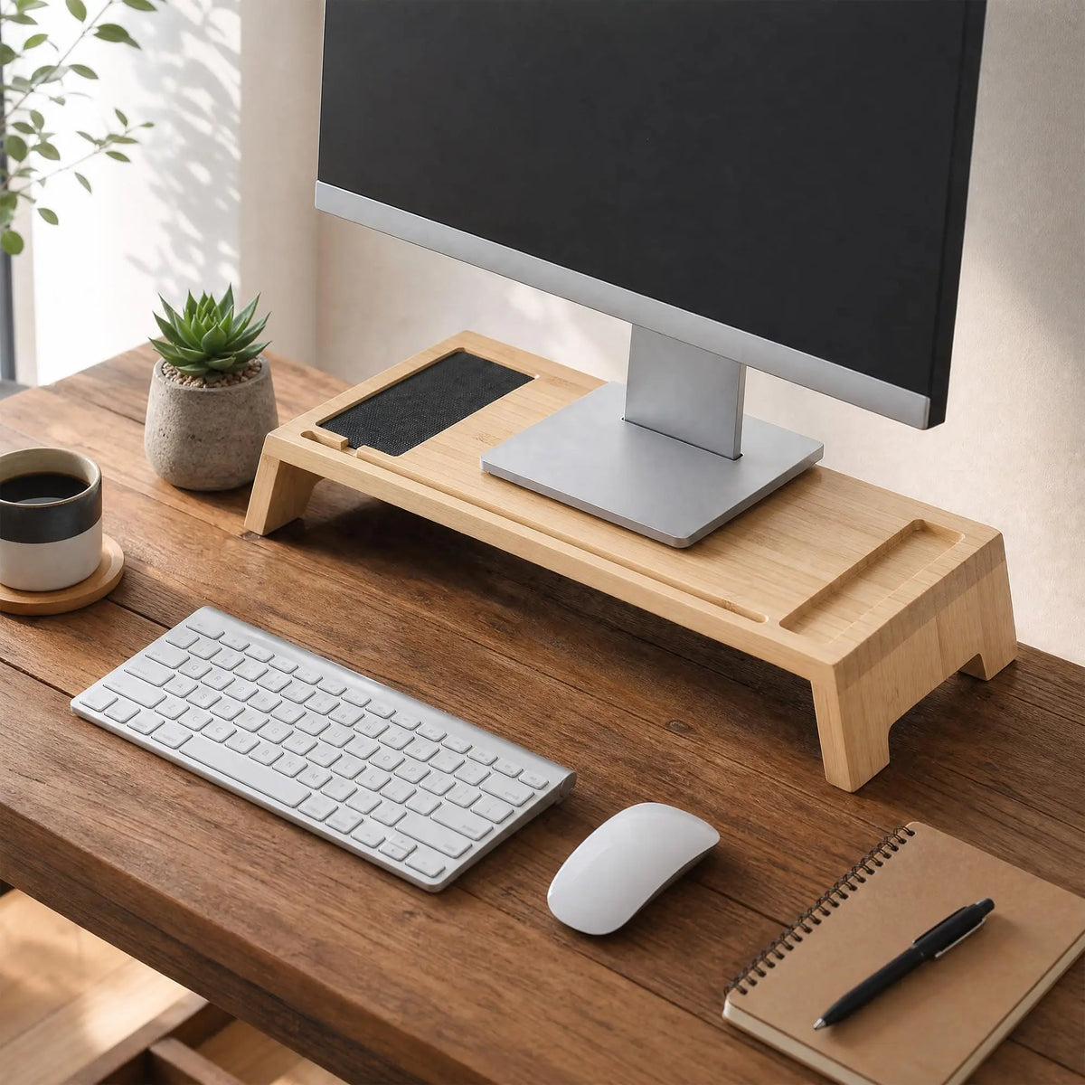 Monitor Stand Riser 22 Inch Ergonomic Desk Shelf