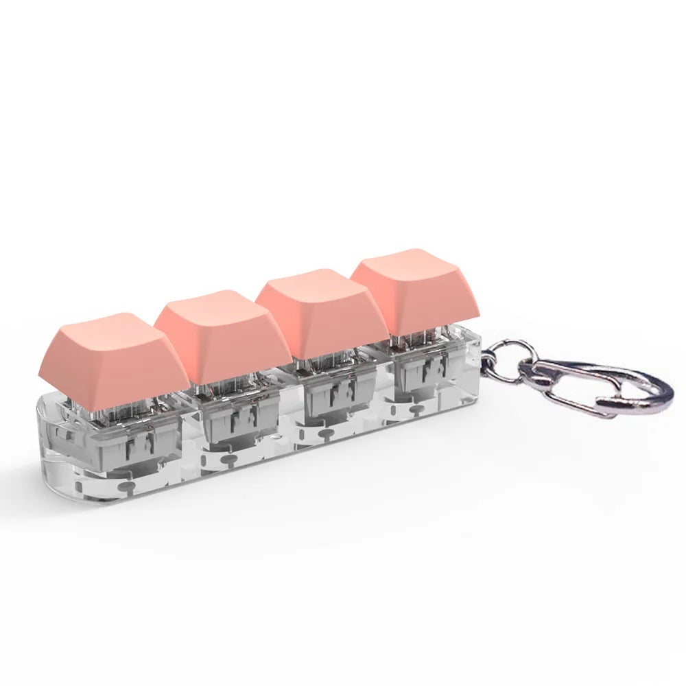 4 Keys Keyboard Keycaps Fidget Toy